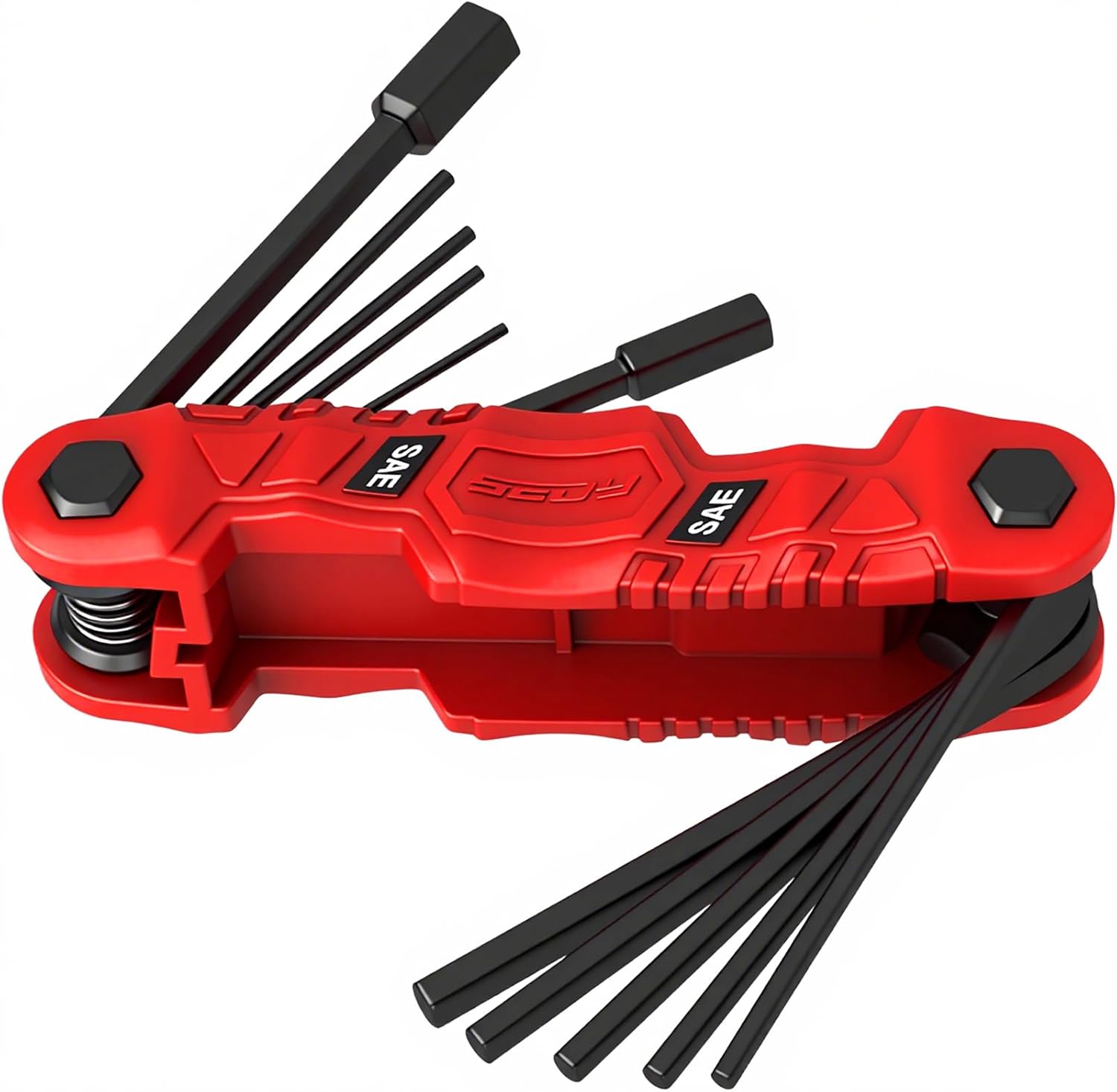 12-Piece Large Folding Hex Key Set