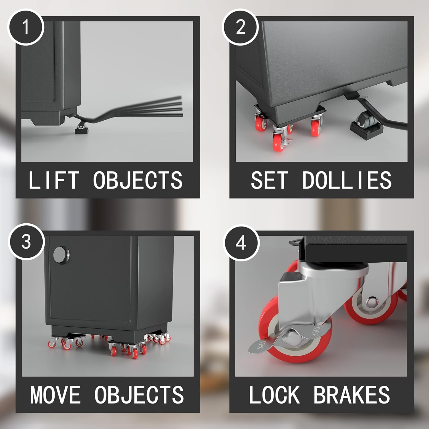 Furniture Movers with 5 Wheels